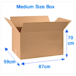 34 inches  Large box Only